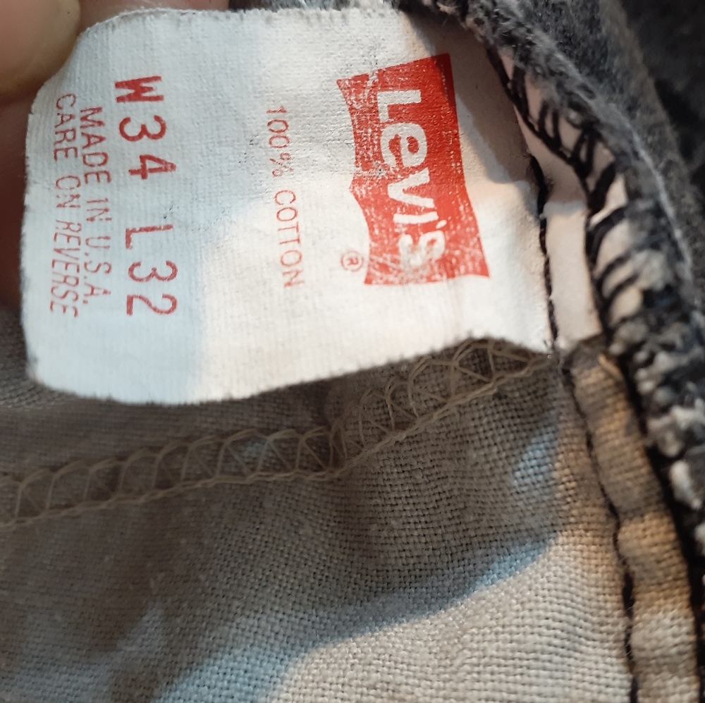 COPY - Levi's 550's baggy ( made in usa ) - Picture 9 of 10